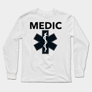 Medic Star of Life Long Sleeve T-Shirt